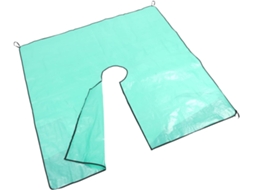 Uonlytech Waterproof Landscape Tarp 200x200cm Com 30cm Hole And Rope, Leaf Collection Garden
