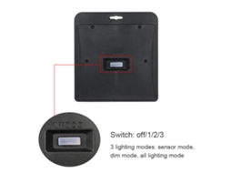 Rebe-1 Peça De Luz Solar Led Exterior Com Sensor De Movimento Pir 30 Leds Impermeável Para Jardim Parede