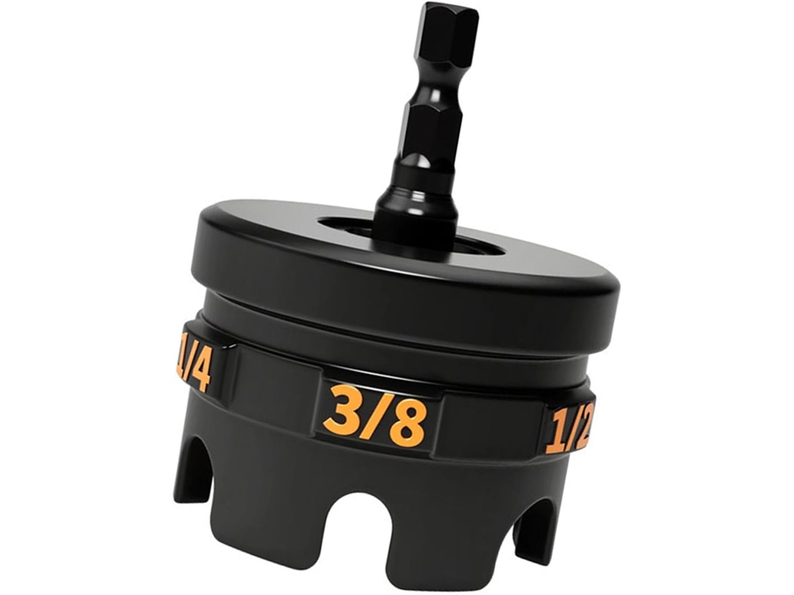 Broca Hexagonal 1/4", 3/8" 1/2", Aço Liga