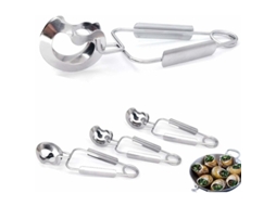 Lurelia Talher Cozinha Kit 4 Peças Aço Inox 16 X 4,5 3,5 Cm