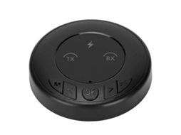 Transmissor E Receptor Bluetooth 5.0 De Baixa Latência Com Entrada Aux. Adaptador Bluetooth Sem Fio Multifuncional 2 Em 1.
