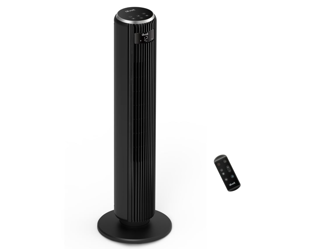 Coluna de Ar LEVOIT Tempsense-36 Dc (12 Velocidades - 39 W - Preto)