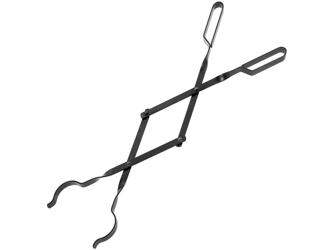Pinça Para Lareira, Pinça Para Lenha, Dobrável Em Aço, Para Casa, Hotel, Bar, Cozinha Interna E Externa, Camping