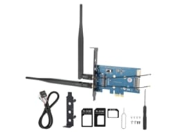 Placa Riser (mini Pci-e Para Pci-e 1x Com Slot Para Cartão Sim)