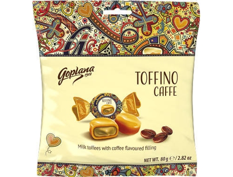 Rebuçados GOPLANA Toffino Caffe (80 g)