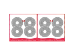 Kit Com 8 Peças De Panos De Limpeza Para Aspirador De Pó Roborock Qrevo S, Qrevo Slim E Qrevo Master. Acessórios E Peças De Reposição Para O Pano De L