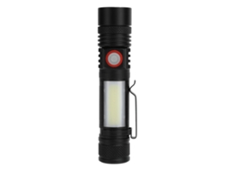 Lanterna Elétrica T6 com Zoom Telescópico 1000lm 6 Modos IPX65 Portátil | S/MARCA