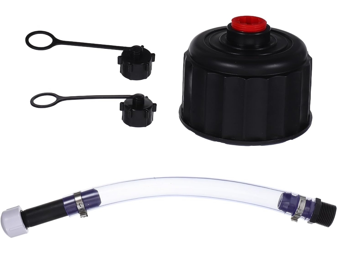 Kit De Abastecimento Combustível Para Competição Com Tampa Mangueira Preta,galão À Prova...