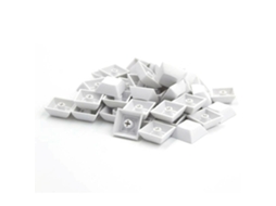 37 Peças De Keycaps Pbt Dsa 1u Para Cherry Mx, Conjunto De Teclas Personalizado Para Teclado Mecânico Gamer Slowmoose