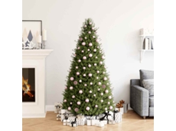Vidaxl Conjunto De Bolas De Natal 100 Pcs Rosa