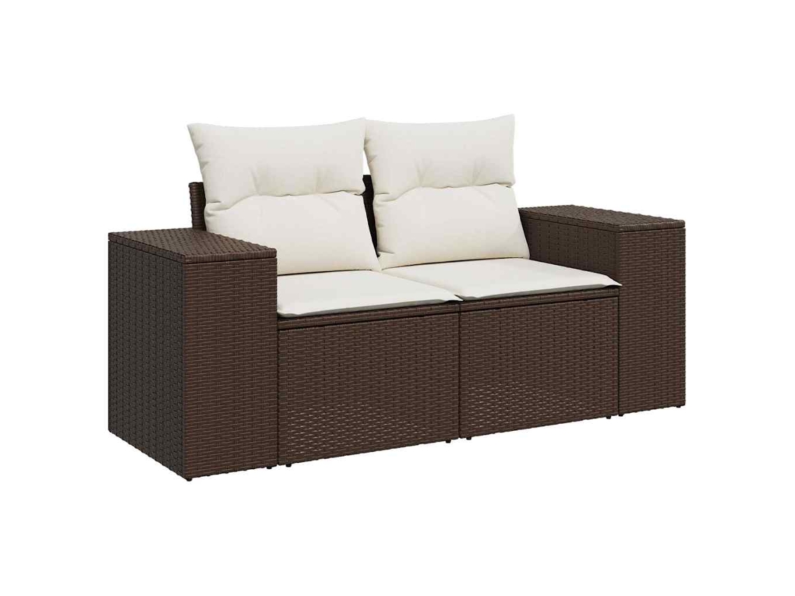 Garden Sofa, Garden Sofas Vidaxl Marrom Rattan / Vime (n/a)
