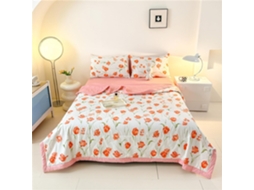 Colcha Acolchoada Fansu em Algodão Ideal para Ar Condicionado 100% Conjunto de Cama Sofá com Estampa Nórdica 1