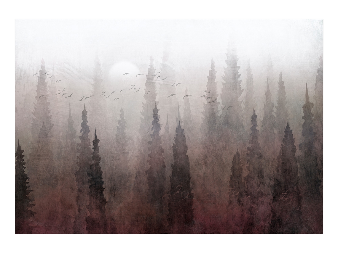 Papel de Parede ARTGEIST Flight Over the Forest - Third Variant (150x105)