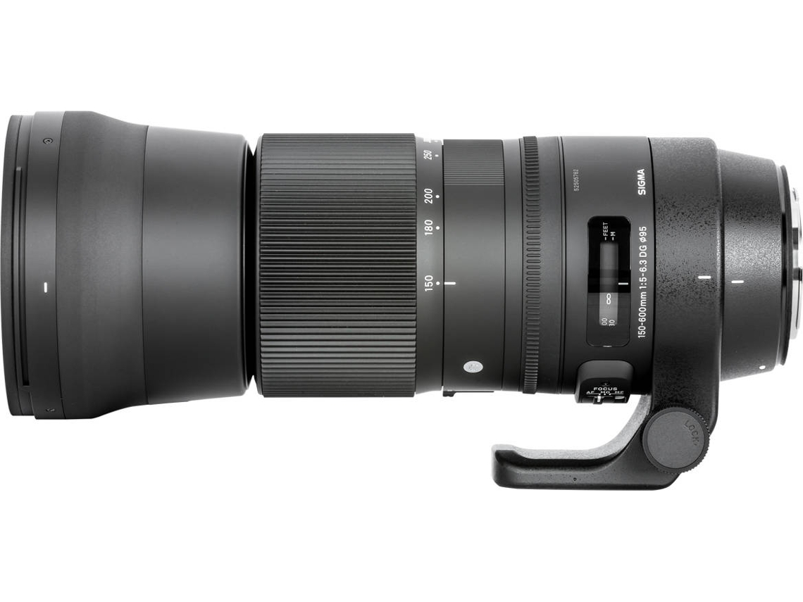 Objetiva SIGMA 150-600MM (C)DG OS HSM   (Encaixe: Canon EF - Abertura: f/22 - f/5)