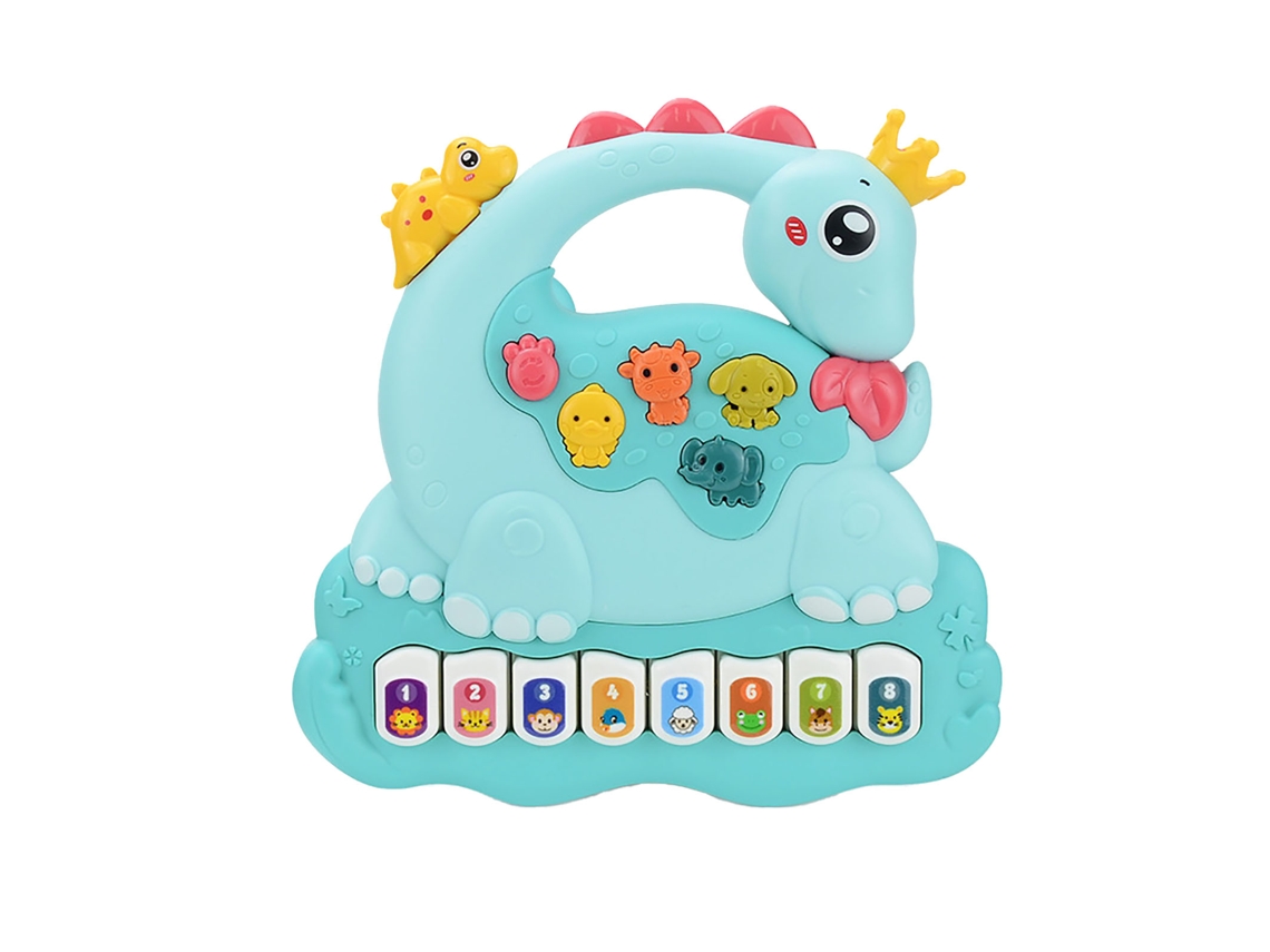 Brinquedo Musical Piano Infantil Luz e Som Unissex