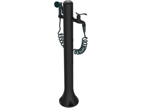Fonte de Água SINED Fontana Acqua Pro Nera (Preto - Polietileno HD - 27x23x99 cm)