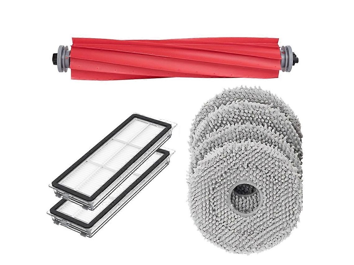 Peças De Reposição Para O Robô Aspirador Roborock Qrevo Pro: Filtro Hepa, Escova Lateral Principal, Pano De Limpeza, Saco Para Pó._ozo