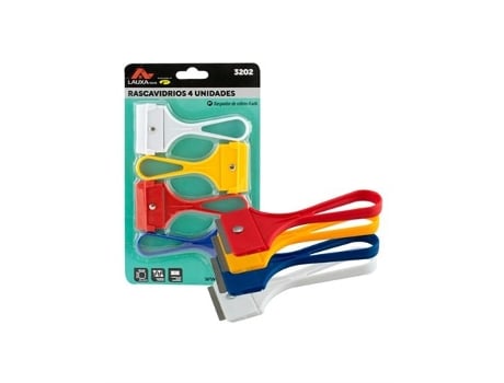Raspador De Vidro 4 Unidades, Lauxa Home
