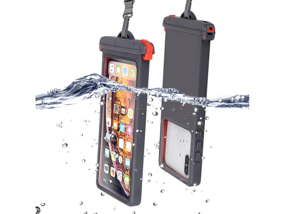 Funda Impermeável Para Celular Com Cordão Bolsa Seca Subaquática Transparente Compatível Com Iphone 11/11 Pro Max/xs Max/xr/x/8/8p E Galaxy S20