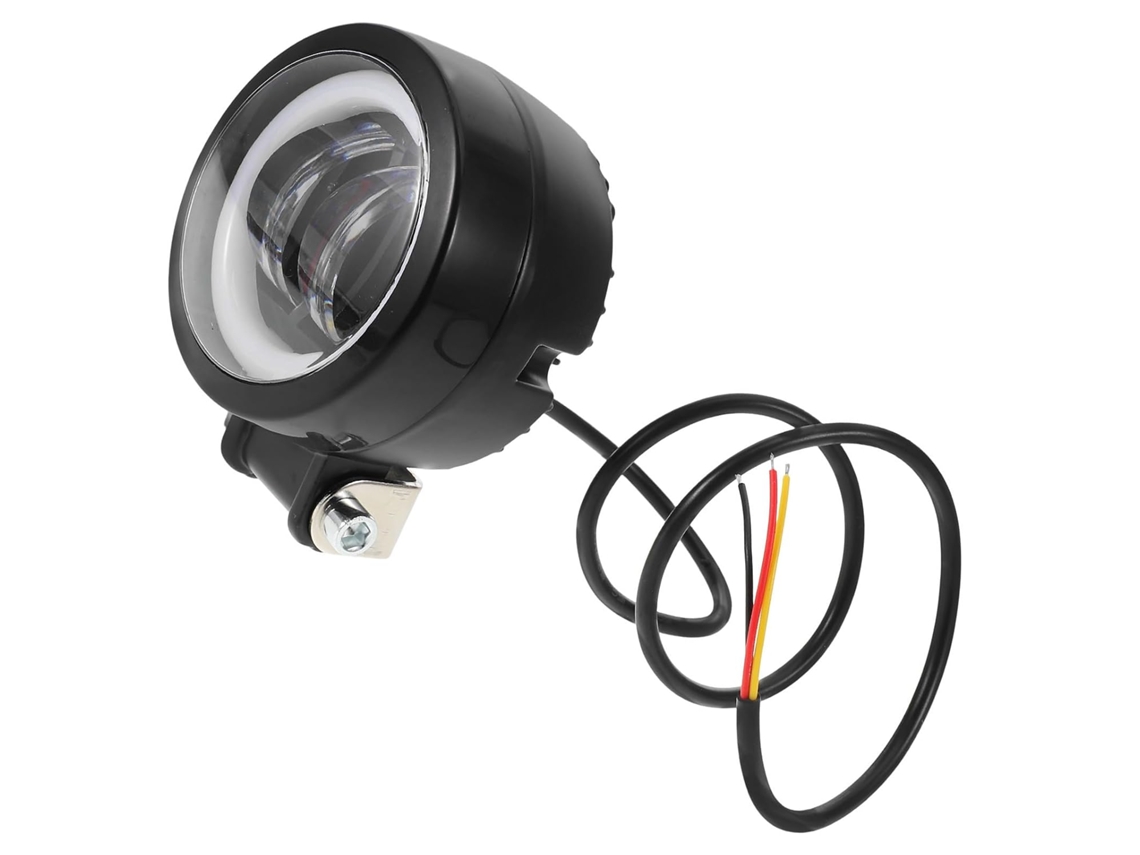 Farol Led Redondo De 20w, 12v-80v - Para Uso Prático E Funcional