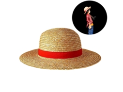 Mali chapéu de Palha Multifuncional Sunscreen Cosplay Anime Personagem Adulto