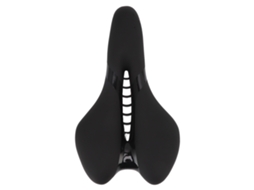 Assento de Bicicleta Mali, Macio, Confortável, com Buraco, Silicone, para Mountain Bike e Bicicleta Pasta, Preto