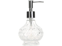 Dispensador De Jabón Líquido De Vidrio Vintage, Reabastecible Para Baño, Cocina, Champú, Loción