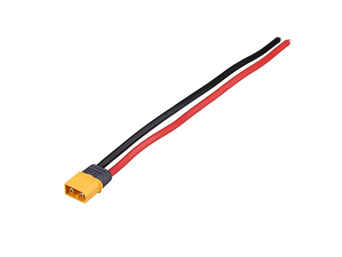 Conector Xt60 Macho/fêmea, 12awg, 5 Peças, 30 Cm, 10/20/30 Cm. MDUG