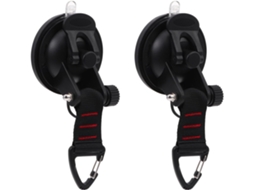 Holibanna Conjunto De 2 Âncoras Ventosa Para Uso Externo Com Ganchos Pranchas Stand Up Paddle E Viagens, Material Abs +