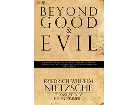 Livro Beyond Good Evil de Friedrich Wilhelm Nietzsche (Inglês)