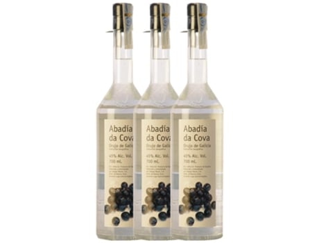 Cachaça Moure Abadía da Cova Orujo de Galicia 70 cl (Caixa de 3 unidades)