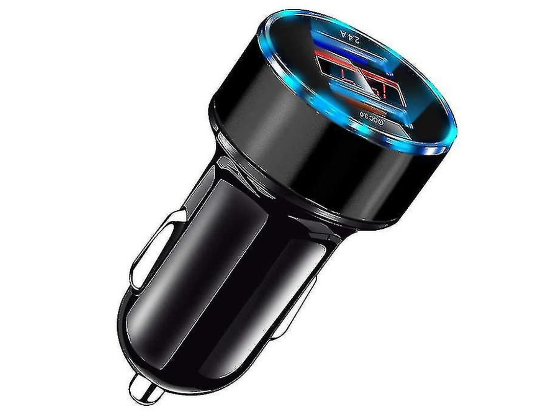 Carregador Carro Usb Android Para Apple, Samsung Yizhood Preto