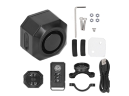 Alarme para moto com controle remoto, sensor de vibração, à prova d'água, 115dB, para scooter elétrico S/MARCA