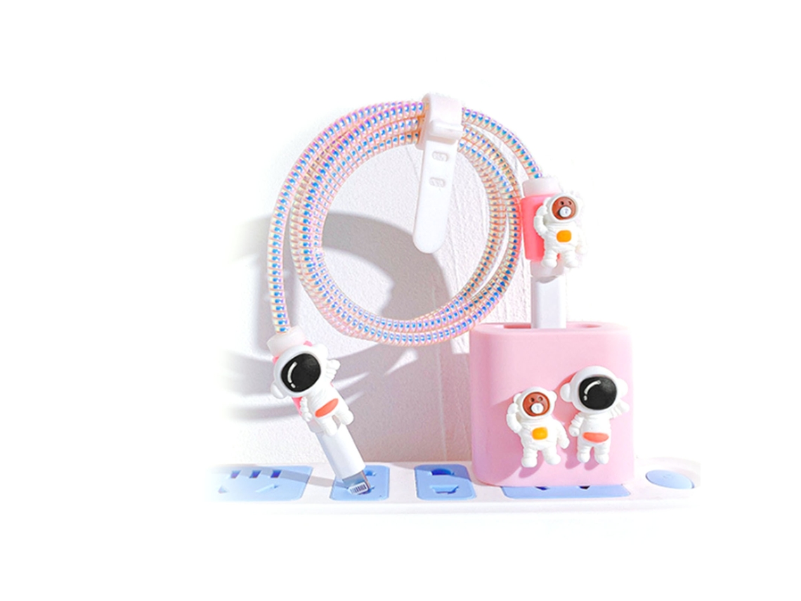 Capa Protetora Astronauta LAXISCREED 4pcs Rosa