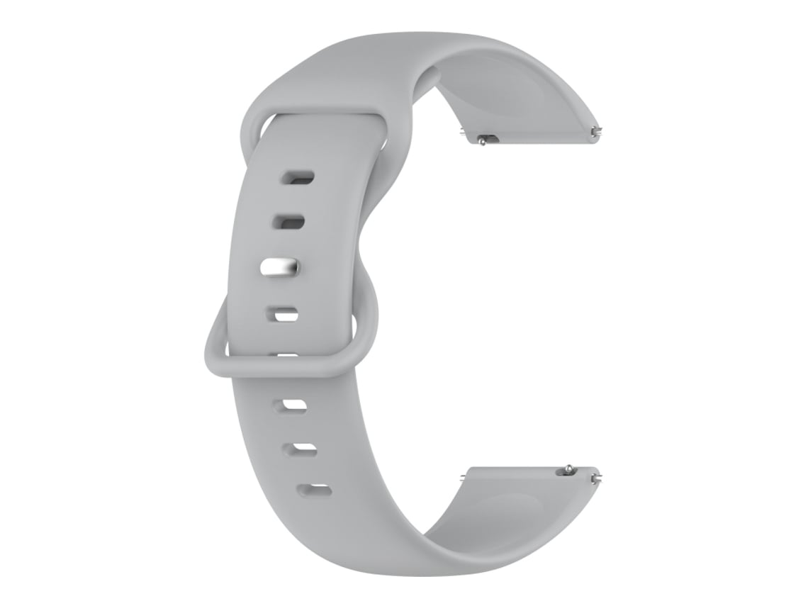 Bracelete Para Samsung Galaxy Watch Active 2 (40mm/44mm) - Silicone Cor Sólida (20mm) - Cinza