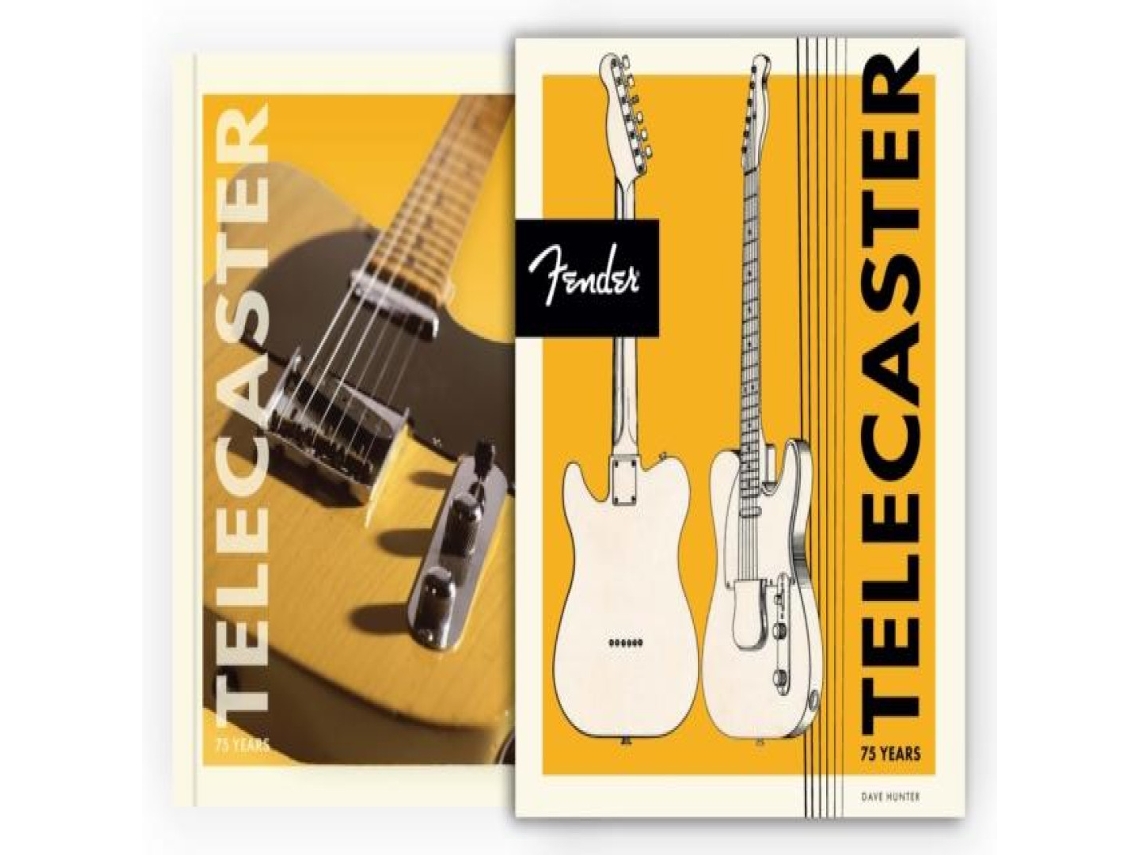 Livro Fender Telecaster 75 Years de Dave Hunter (Inglês)