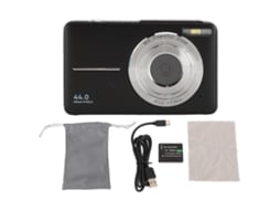 Câmera Digital 44mp 1080p Fhd 16x Zoom Tela 2.4 Polegadas Compacta para Crianças Iniciantes
