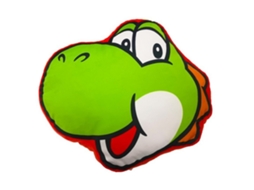 Almofada 3d Com O Rosto Do Yoshi Do Super Mario, 40 Cm 87335