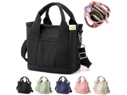 Bolsa de Mão AQUAFORGE com múltiplos compartimentos, tecido artesanal japonês, multifuncional para trabalho