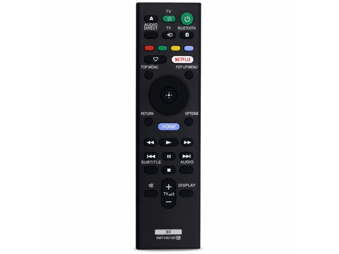 Comando À Distância Compatível Com Leitor Blu-ray Sony Rmt-vb210d