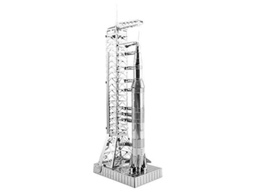 Fascinations Apollo Saturn V 3D Metal Modelo em Cinza para Adultos com Pórtico