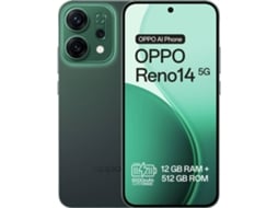 Smartphone OPPO Reno 14 (Outlet Caixa Aberta - 6.59'' - 12 GB - 512 GB - Verde Luminoso)