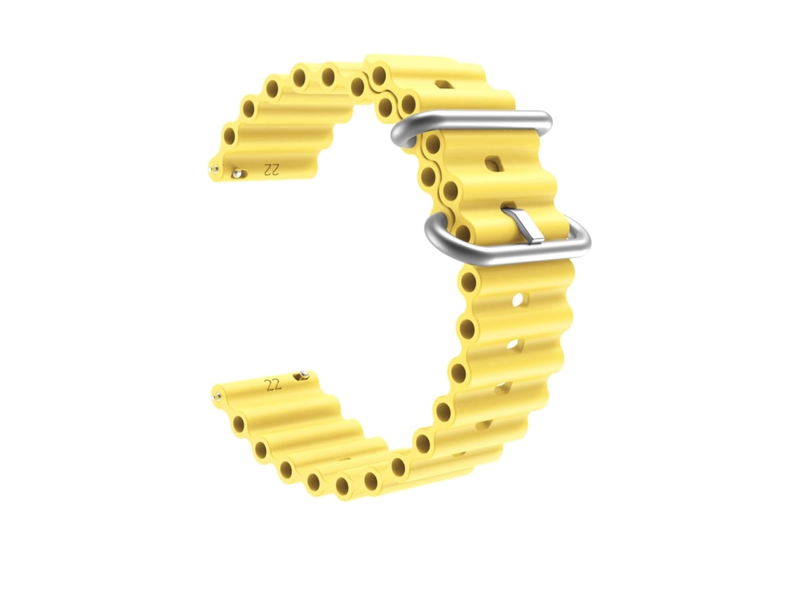 Bracelete para Garmin Forerunner 245 Ocean Amarelo