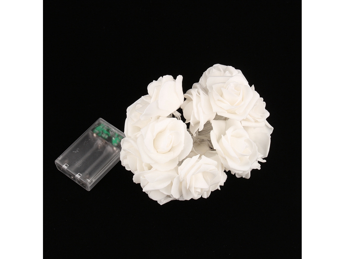 Luzes De Fada Rosa 20 Leds Para Casamento Natal Jardim