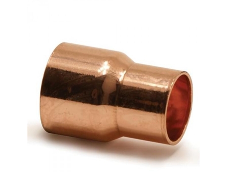 Acessório de Tubo Reto Mufa de Conector de Cobre para Solda 28X15 mm Instalação de Água
