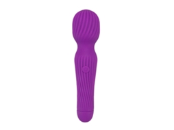 Vibrador De Silicone Sem Fio Listrado De 10 Velocidades Para Mulheres (roxo) Yizhood