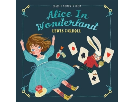 Livro classic moments from alice in wonderland de lewis carroll (inglês)