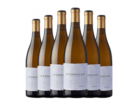 Vinho branco J. FERNANDO Blanc Chardonnay Vino de la Tierra de Castilla Crianza (0.75 L - 6 Unidades)