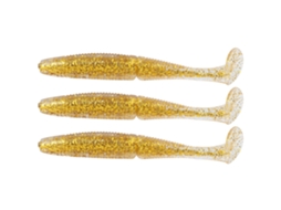 2026rebe ar36 3 Pçs Isca Artificial de Minhoca Macia com Cauda T 140mm 17g para Pesca Acessórios de Pesca Ouro