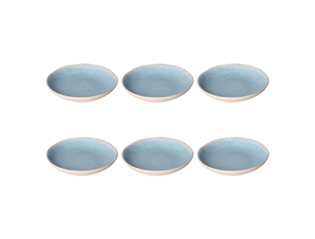 Rosetulipani Concerto Fuse Azzurro Conjunto de 6 pratos de sopa 21 cm Rop